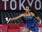 India's PV Sindhu plays against Japan's Akane Yamaguchi at the Tokyo Olympics 2020(PTI) India's PV Sindhu plays against Japan's Akane Yamaguchi at the Tokyo Olympics 2020(PTI)