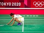 Olympics: Japan badminton ace Nozomi Okuhara joins Momota in early exit. Olympics: Japan badminton ace Nozomi Okuhara joins Momota in early exit.