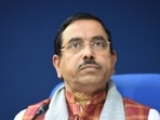 Minister of parliamentary affairs Pralhad Joshi.(Sonu Mehta/HT Archive) Minister of parliamentary affairs Pralhad Joshi.(Sonu Mehta/HT Archive)