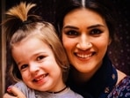 Kriti Sanon poses with Jacob Smith. Kriti Sanon poses with Jacob Smith.