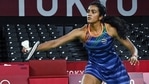 India's PV Sindhu plays against Japan's Akane Yamaguchi at the Tokyo Olympics 2020(PTI) India's PV Sindhu plays against Japan's Akane Yamaguchi at the Tokyo Olympics 2020(PTI)