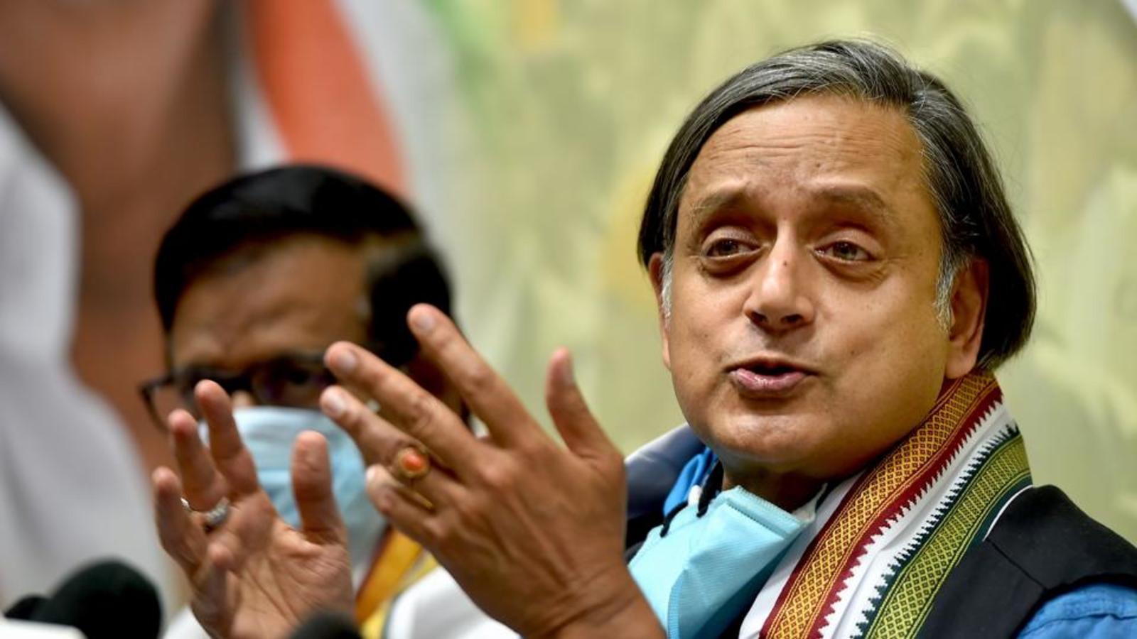 Pegasus row: Shashi Tharoor seeks action against officials as war over  Parliamentary panel meet escalates - India Today