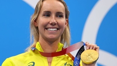 Tokyo 2020: Dazed Australian Emma McKeon wins women's Olympic 100m freestyle. (REUTERS)
