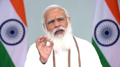The Prime Minister said that a bright and opportunity-filled future awaits the students. (ANI Photo)