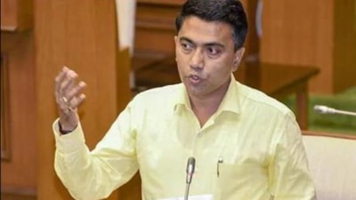 Goa chief minister Pramod Sawant. (PTI) Goa chief minister Pramod Sawant. (PTI)