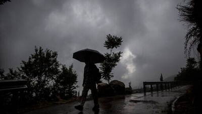 The current spell of widespread rainfall activity with isolated heavy to very heavy falls is very likely to continue over Jammu and Kashmir. (AP Photo) The current spell of widespread rainfall activity with isolated heavy to very heavy falls is very likely to continue over Jammu and Kashmir. (AP Photo)
