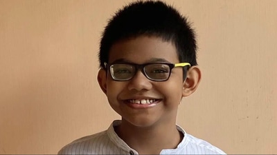 The image shows the kid named Reyansh Das. (Life Beyond Numbers)