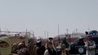 Taliban fighters have destroyed 11 sites on the Salam telecommunication network and looted its equipment. (File Photo)