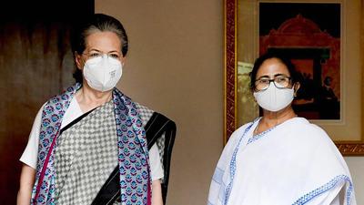 West Bengal CM Mamata Banerjee meets Congress president Sonia Gandhi in New Delhi July 28. (File photo) West Bengal CM Mamata Banerjee meets Congress president Sonia Gandhi in New Delhi July 28. (File photo)