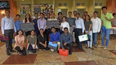 File photo of student visa applicants. (HT FILE) File photo of student visa applicants. (HT FILE)