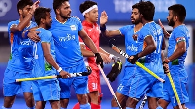 The Indian men's hockey team beat Japan 5-3 in their final Pool A match and head into the quarter-final on the back of three straight wins. (Hockey India) The Indian men's hockey team beat Japan 5-3 in their final Pool A match and head into the quarter-final on the back of three straight wins. (Hockey India)