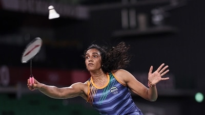 PV Sindhu dominated the first game, but faced a strong comeback from Yamaguchi in the second. However, the reigning world champion regrouped and secure the match point. Sindhu is now one win away from ensuring a medal. (Getty Images) PV Sindhu dominated the first game, but faced a strong comeback from Yamaguchi in the second. However, the reigning world champion regrouped and secure the match point. Sindhu is now one win away from ensuring a medal. (Getty Images)