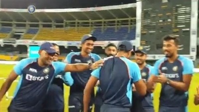 Sandeep Warrier had 'tears of joy' while receiving his India cap