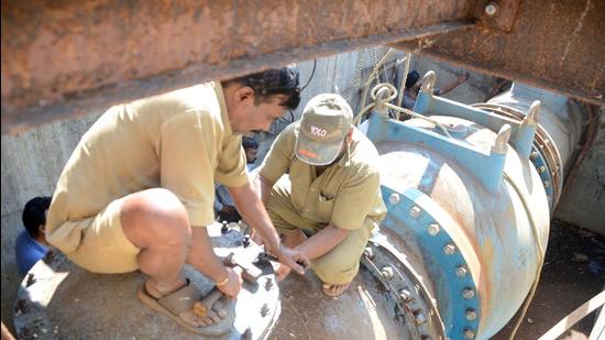 Owing to the maintenance work, several areas in the city might also receive water in low force.
