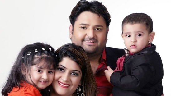 Mohit Kamboj with his family