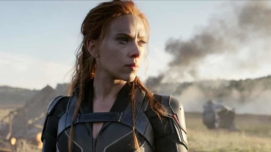 Scarlett Johansson as Natasha Romanoff/Black Widow.