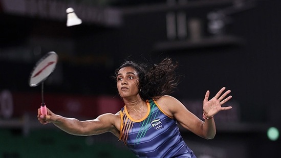 PV Sindhu dominated the first game, but faced a strong comeback from Yamaguchi in the second. However, the reigning world champion regrouped and secure the match point. Sindhu is now one win away from ensuring a medal. (Getty Images)