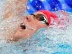 Tokyo 2020 Olympics: Kathleen Dawson of Britain in action.