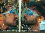 Rahul Vaidya and Abhinav Shukla during a Khatron Ke Khiladi 11 stunt. Rahul Vaidya and Abhinav Shukla during a Khatron Ke Khiladi 11 stunt.