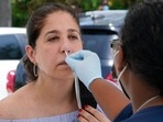 Florida has become the new national epicentre for the virus, accounting for around a fifth of all new cases in the US (AP Photo/Marta Lavandier)(AP) Florida has become the new national epicentre for the virus, accounting for around a fifth of all new cases in the US (AP Photo/Marta Lavandier)(AP)