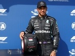 Pole position qualifier Lewis Hamilton of Great Britain. (Getty Images) Pole position qualifier Lewis Hamilton of Great Britain. (Getty Images)