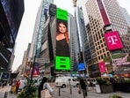 Sona Mohapatra has tweeted about her New York Times Square billboard.