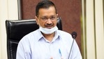 Delhi chief minister Arvind Kejriwal announced achieving the vaccination numbers at a press conference on Saturday.(ANI File Photo) Delhi chief minister Arvind Kejriwal announced achieving the vaccination numbers at a press conference on Saturday.(ANI File Photo)