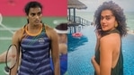 Taapsee Pannu and other Bollywood stars react to PV Sindhu's loss at the badminton semi-finals in the Olympics. (AP/Instagram) Taapsee Pannu and other Bollywood stars react to PV Sindhu's loss at the badminton semi-finals in the Olympics. (AP/Instagram)