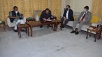 The photo of the meeting between Assam and Nagaland chief secretaries.(Courtesy: Twitter/@himantabiswa) The photo of the meeting between Assam and Nagaland chief secretaries.(Courtesy: Twitter/@himantabiswa)