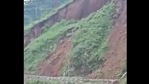 The landslide in Himachal Pradesh's Sirmaur took away the portion of a mountain on Thursday. The landslide in Himachal Pradesh's Sirmaur took away the portion of a mountain on Thursday.