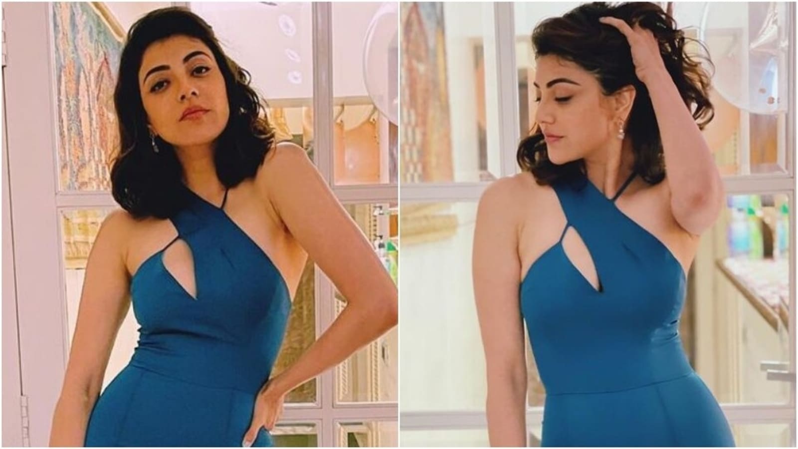 1600px x 900px - Kajal Aggarwal aces effortless dressing in backless jumpsuit, fans call her  queen | Fashion Trends - Hindustan Times