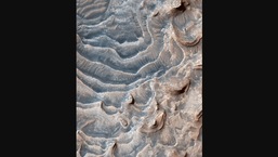 The image of Mars was shared on Instagram by Nasa.