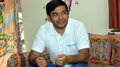 Superpro.ai founder Gaurav Tripathi. (HT PHOTO) Superpro.ai founder Gaurav Tripathi. (HT PHOTO)