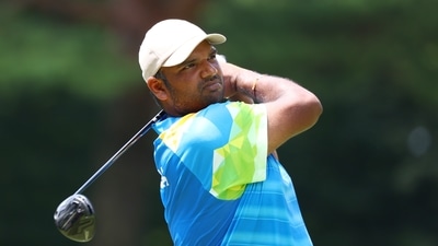 Tokyo 2020 Olympics - Golf - Men's Individual - Final - Round 3 - Kasumigaseki Country Club - Kawagoe, Saitama, Japan - July 31, 2021. Udayan Mane of India in action. REUTERS/Murad Sezer (REUTERS)