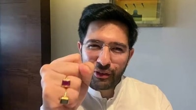Replying to a tweet, Raghav Chadha said he can commit about free electricity, not about himself. (ANI) Replying to a tweet, Raghav Chadha said he can commit about free electricity, not about himself. (ANI)