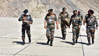 On July 2, chief of defence staff General Bipin Rawat said the Indian armed forces should stay prepared for any misadventure by the Chinese forces and respond as needed. (ANI Photo) On July 2, chief of defence staff General Bipin Rawat said the Indian armed forces should stay prepared for any misadventure by the Chinese forces and respond as needed. (ANI Photo)
