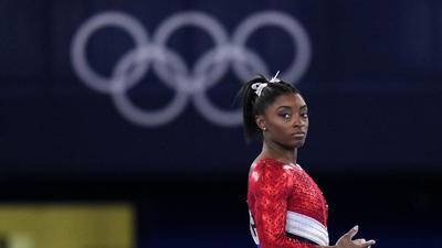 Biles’s decision to pull out of the Olympics does more than shine a welcome spotlight on mental health (AP) Biles’s decision to pull out of the Olympics does more than shine a welcome spotlight on mental health (AP)