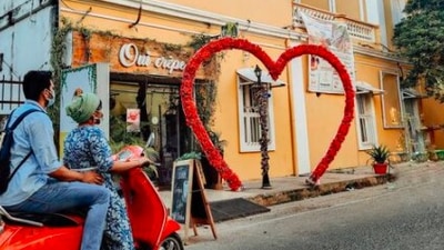 Puducherry, Tamil Nadu: Make sure to visit the French Town whenever you plan a trip to Puducherry. Just walking on the streets of the French Town will make you feel like you are in some other country.  (Instagram/@longshortdiaries)