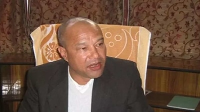 Sanbor Shullai also assured that he would speak to Assam chief minister Himanta Biswa Sarma to ensure that cattle transportation to Meghalaya was not affected due to the legislation. (HT PHOTO)