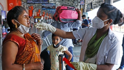 The sero survey was conducted on about 70,000 people in Uttar Pradesh. (ANI Photo)