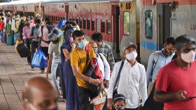 10 states, including Maharashtra, Kerala, Odisha, Assam, have been asked to consider restricting the movement of people in districts that have more than 10 per cent positivity rate. (PTI) 10 states, including Maharashtra, Kerala, Odisha, Assam, have been asked to consider restricting the movement of people in districts that have more than 10 per cent positivity rate. (PTI)