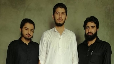 Ismail Alvi, centre, a relative of Masood Azhar and a resident of Bahawalpur in Pakistan, is seen in this photo. (Jammu and Kashmir Police) Ismail Alvi, centre, a relative of Masood Azhar and a resident of Bahawalpur in Pakistan, is seen in this photo. (Jammu and Kashmir Police)