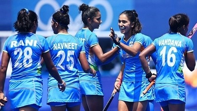 India women registered back to back wins in their last two Pool A matches. (Hockey India) India women registered back to back wins in their last two Pool A matches. (Hockey India)