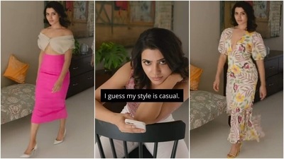 Samantha Akkineni shows off her 'casual' looks in new video, we love them all (Instagram/@samantharuthprabhuoffl) Samantha Akkineni shows off her 'casual' looks in new video, we love them all (Instagram/@samantharuthprabhuoffl)