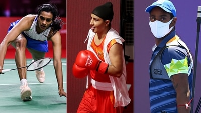 PV Sindhu, Pooja Rani and Atanu Das came up a little short. (Getty Images) PV Sindhu, Pooja Rani and Atanu Das came up a little short. (Getty Images)