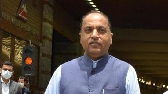 The security of Himachal chief minister Jai Ram Thakur and other dignitaries has been beefed up. (HT FILE)