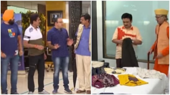 Gokuldham Society members upset at Jethalal. Gokuldham Society members upset at Jethalal.