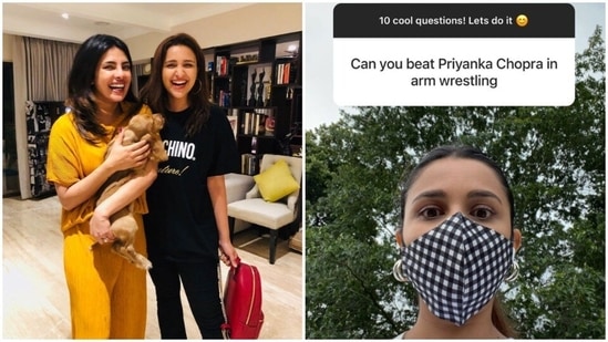 Parineeti Chopra and Priyanka Chopra are both in London right now.