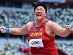 Olympics: Gong wins shot before crowning of post-Bolt sprint champion