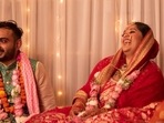 Dr Tanaya Narendra also known as Dr Cuterus on her wedding day(Instagram) Dr Tanaya Narendra also known as Dr Cuterus on her wedding day(Instagram)